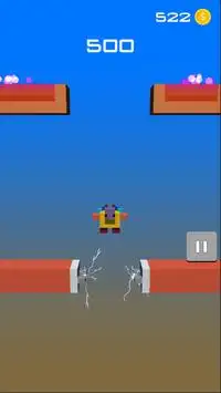 Flappy Up : Classic Infinite 3d Bird Reborn Game Screen Shot 2
