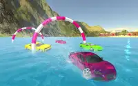 Water Surfer Car Stunt Heroes Screen Shot 2
