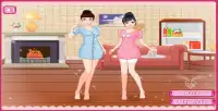 Twin Princess dress up make up Screen Shot 7