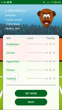 Simple Soccer Manager Screen Shot 3