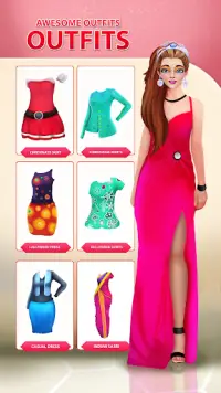 Girls Dress Up: Makeup Games Screen Shot 2