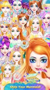 Little Mermaid Games - Secrets Dress up for Girls Screen Shot 3