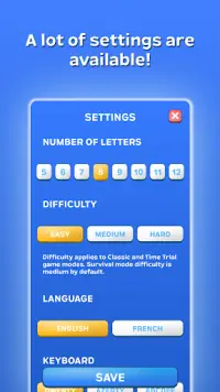 Play Motus – Letter Game Screen Shot 3