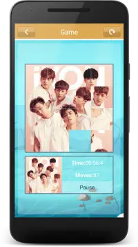 iKon Slide Puzzle Game Screen Shot 2