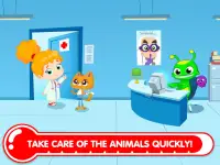 Groovy the Doctor: Zoo Pets Hospital Mini Games Screen Shot 12