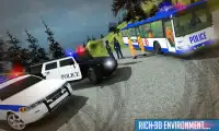 Offroad Police Bus Hill Driver Screen Shot 0