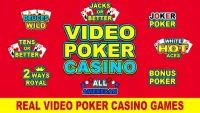 Video Poker Casino - Free Video Poker Games Screen Shot 0