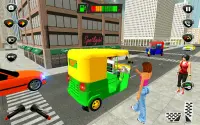 Tuk tuk auto driving rickshaw chingchi Game 2020 Screen Shot 0
