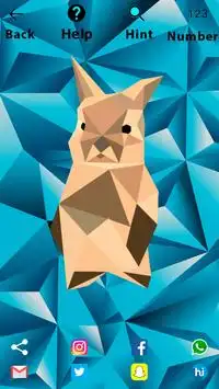 Poly Art – Color by Number (Low Poly) Screen Shot 1