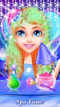 Little Ice Queen Princess Beauty Triplet Salon Screen Shot 0