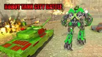 Transformers Robot Fight Tank City Battle 3D Screen Shot 1