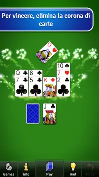 Crown Solitaire Gioco di Darte Screen Shot 1