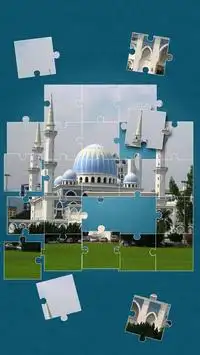 Islamska Układanka Puzzle Gra Screen Shot 5