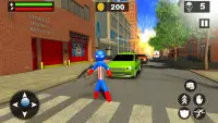 Grand Stickman Rope Hero: Real Gangster Crime Game Screen Shot 0