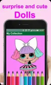 Drawing Dolls Surprise and Cute Screen Shot 2