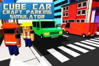 Cube Car Craft Parking Sim 3D Screen Shot 2