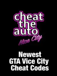 Fan's Cheats : GTA Vice City Screen Shot 0