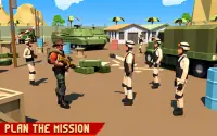 Real Army Men Commando Stars - Military Tank Games Screen Shot 14