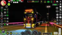 Uphill Euro Truck Games 3D Screen Shot 0