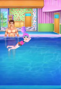 لعبة تعليم السباحة - العاب بنات جديدة Screen Shot 5