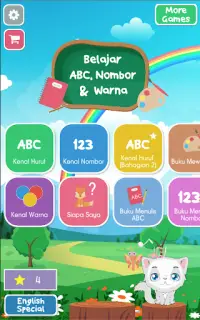 Belajar ABC, Nombor dan Warna Screen Shot 3