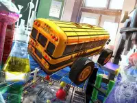 Stunts Bus Sekolah Tinggi: Simulator Games Screen Shot 10