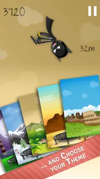 Stickman Trampoline FREE Backflip Jump Flip Master Screen Shot 3