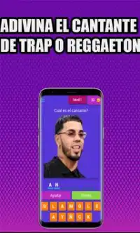 Adivina el Cantante de Trap y Reggaeton - Quiz Screen Shot 0