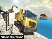 Offroad Snow Truck Drive 2017 Screen Shot 8