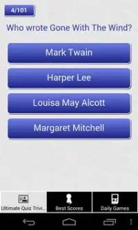 Ultimate Quiz Trivia Game Screen Shot 4