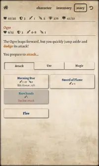 Path of Adventure - Text-based roguelike Screen Shot 2