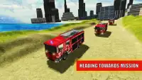 Modern Fire Truck Engine Sim 2018 Screen Shot 2