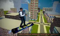 Flying Hover-Board Sniper Shooter: Crime Fighter Screen Shot 3