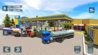 Petrolero campo a través - de camión de transporte Screen Shot 10