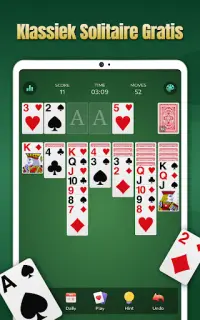 Solitaire, klassieke kaartspel Screen Shot 7