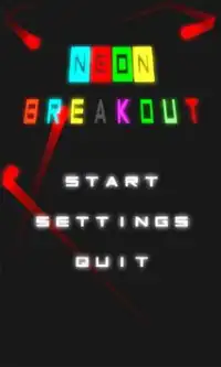 Neon Breakout Screen Shot 6