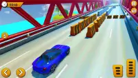 Highway Crash Stunts: Rennmeister 3D Screen Shot 2