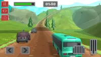 Mountain Bus Racing Online - Hill Climb Racing Screen Shot 4
