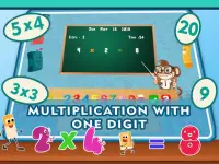 Математический Умножение Викторина 4-й класс Игры Screen Shot 1