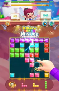 Block puzzle Games - Amaze 1010 Mission Screen Shot 0