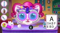 Mommy & Twins Baby kitty Hairdresser Beauty Salon Screen Shot 7