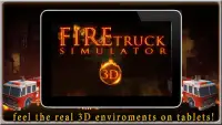화재 트럭 시뮬레이터 Screen Shot 10