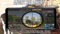 Angry Bull Hunt - City Bull Shoot Simulator Screen Shot 6