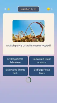 Roller Coaster Quiz Screen Shot 6