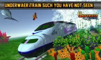 Simulador de trem subaquático: Jogos de trem 🚄 Screen Shot 1