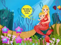Mermaid Geburt Baby-Spiele Screen Shot 5