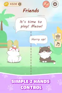 Duet Kitties: Cute Music Game Screen Shot 7