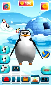 बात कर पेंगुइन Screen Shot 4