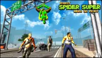 juegos héroe robot: hombre araña juegos de lucha Screen Shot 3