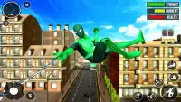 Flying Spider Rope Hero - Crime City Rescue Game Screen Shot 3